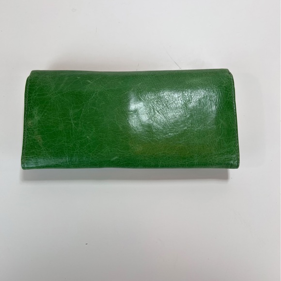 HOBO Rachel Continental Wallet Kelly Green Ivy Magnetic Multi Pocket NWT - Picture 11 of 11